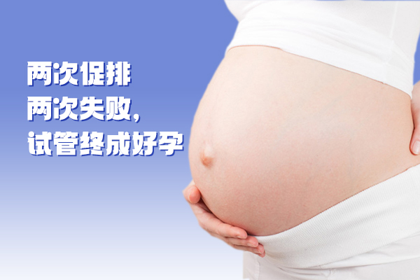 两次促排两次失败，试管终成好孕