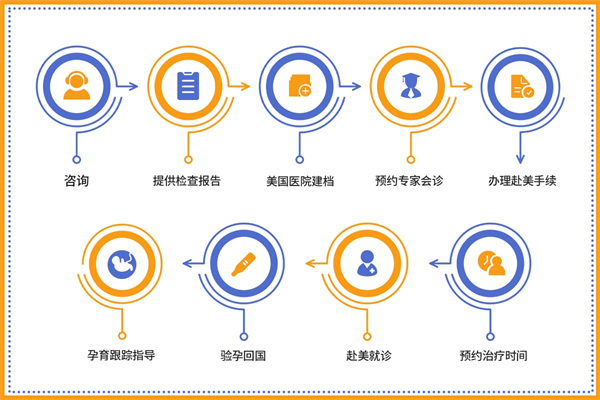 美国三代试管流程